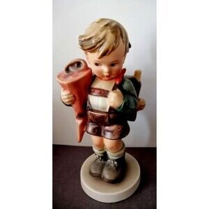 Hummel #80 Figurine Germany Little Scholar  50s Full Bee  5 1/2" Goebel